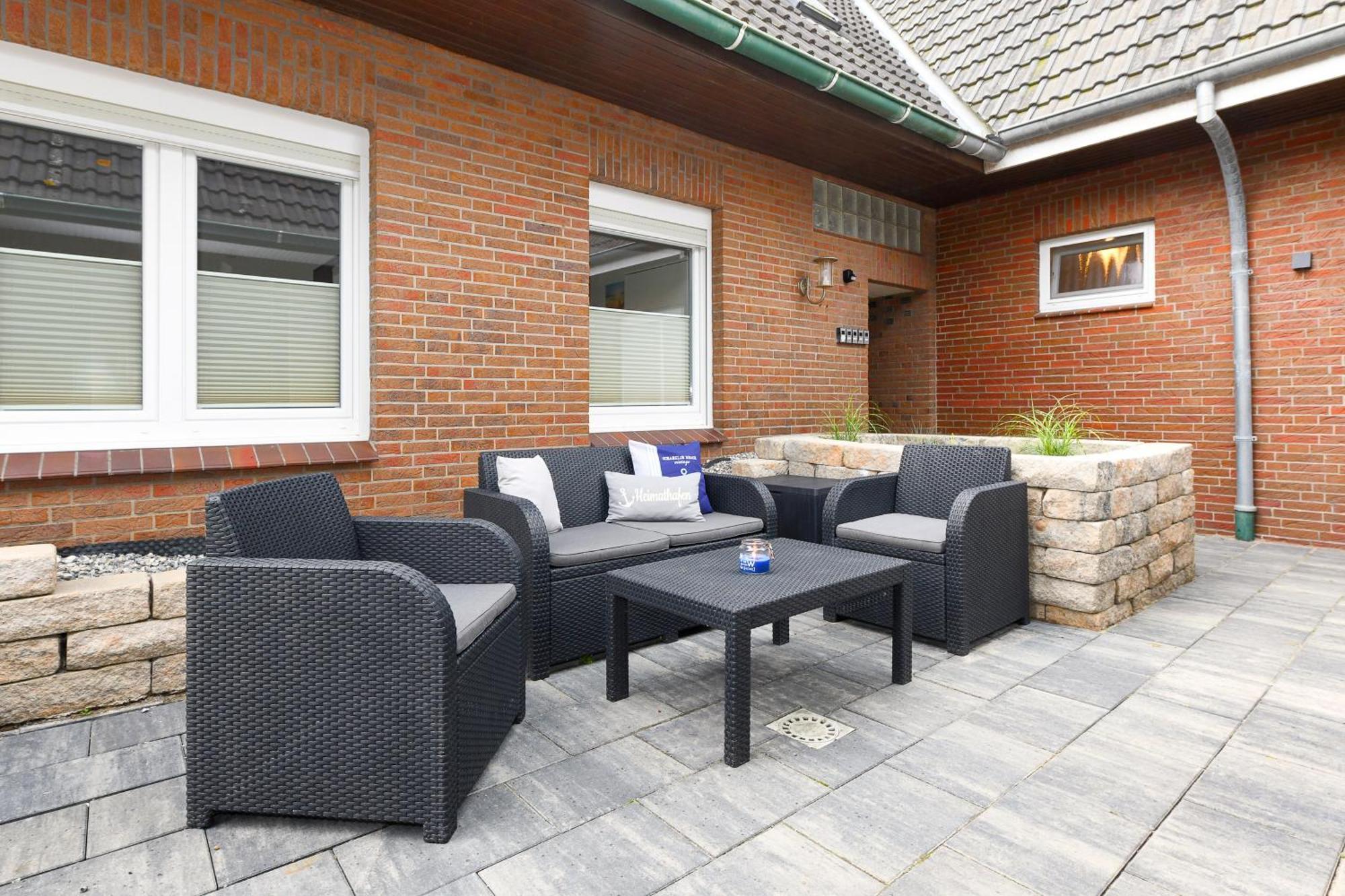Ferienwohnung Haus Boje Knurrhahn Neuharlingersiel Exterior foto